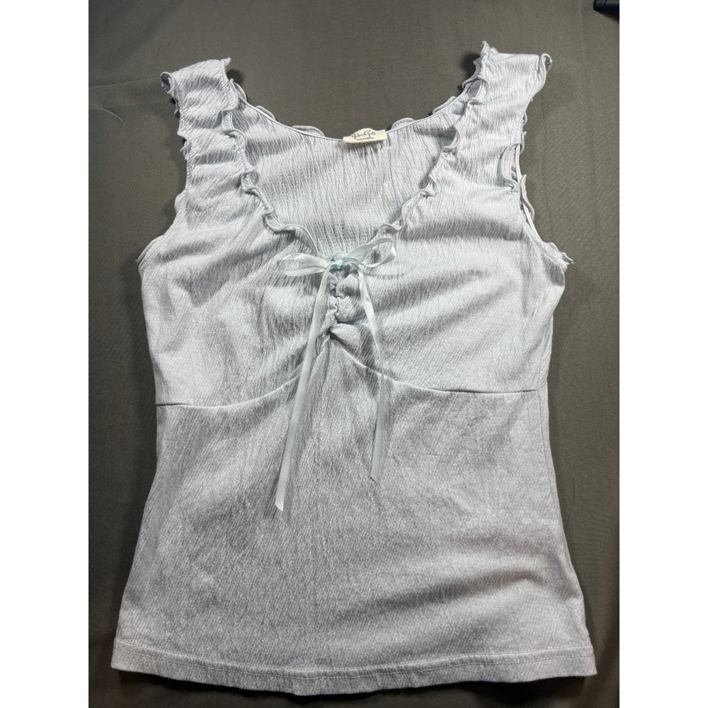 J. Galt California Women's‎ Ruffled Tank Top
